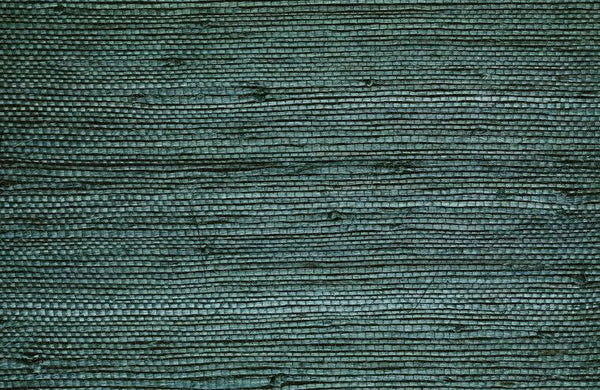 Lahana Classic Grasscloth Deep Sea Blue Memo Sample | Phillipe Romano