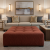 Stitchwork Bay - Koi Upholstered Ottoman | Architectural Fabrics