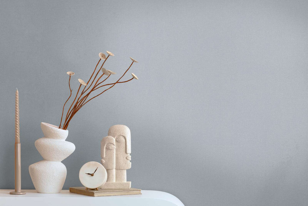 Pure Elegance Grey Wallcovering | AS Creation
