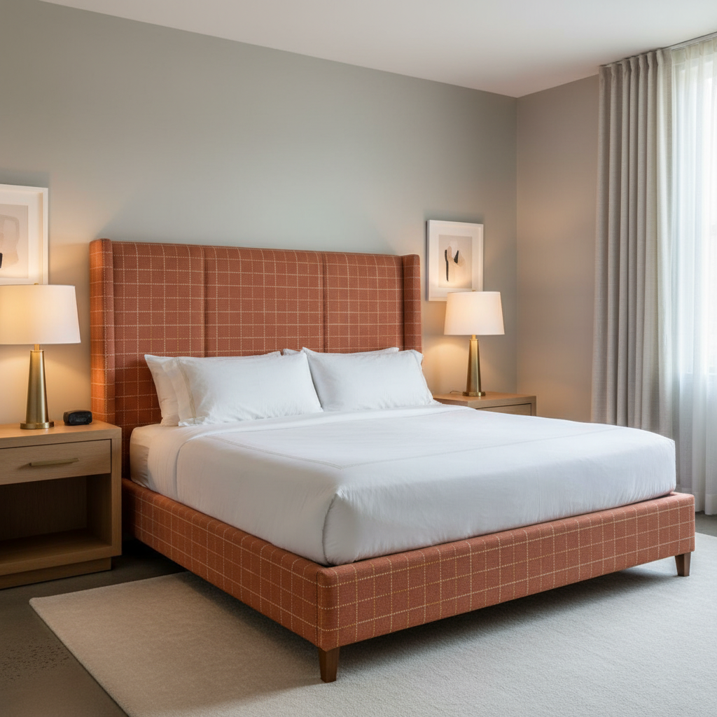 West End - Tart Upholstered Headboard | Architectural Fabrics