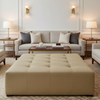 Kick Em Jenny - Haze Upholstered Ottoman | Architectural Fabrics