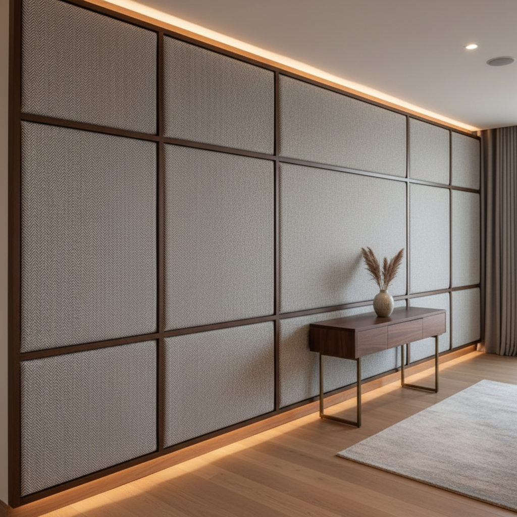 Rum Punch - Fog Upholstered Wall Panel | Architectural Fabrics