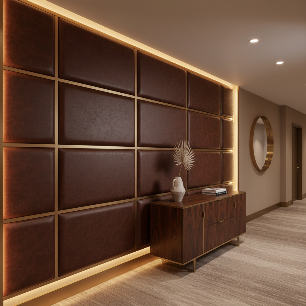 Baroque - Baroque Performance Vinyl Upholstered Wall Panel | Architectural Fabrics
