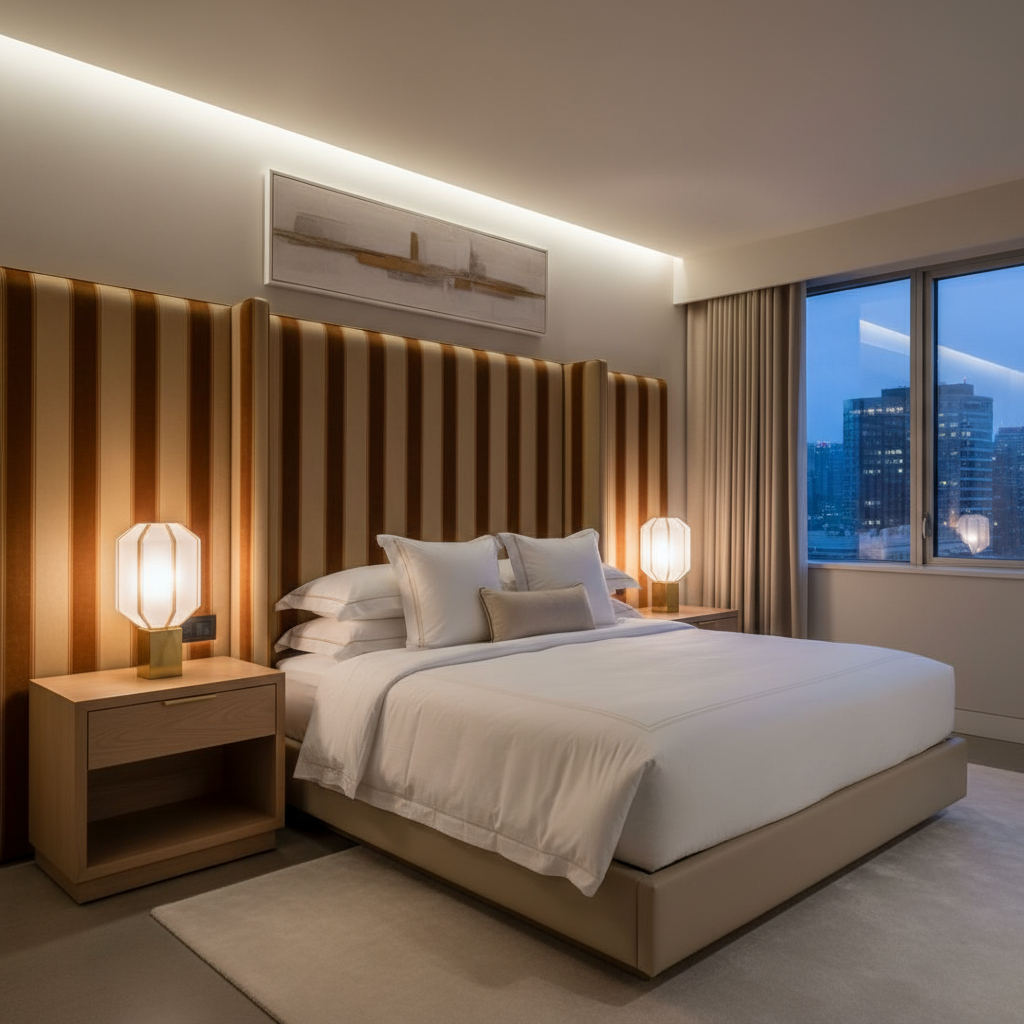 Stanley Cumin Upholstered Headboard | Architectural Fabrics