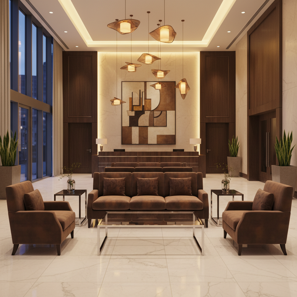 Highland Springs Cocoa Upholstered Sofa | Architectural Fabrics