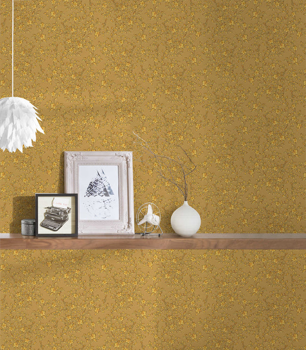 Versace Golden Floral Wallcovering | Versace
