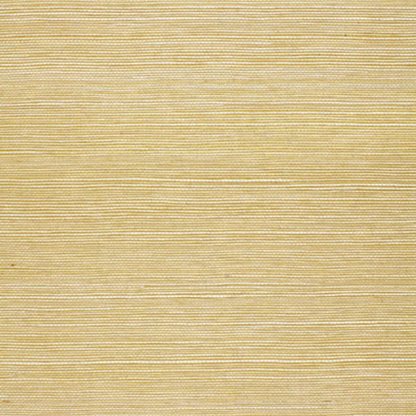 Suwon Sisal - Gold Wallcovering | Schumacher