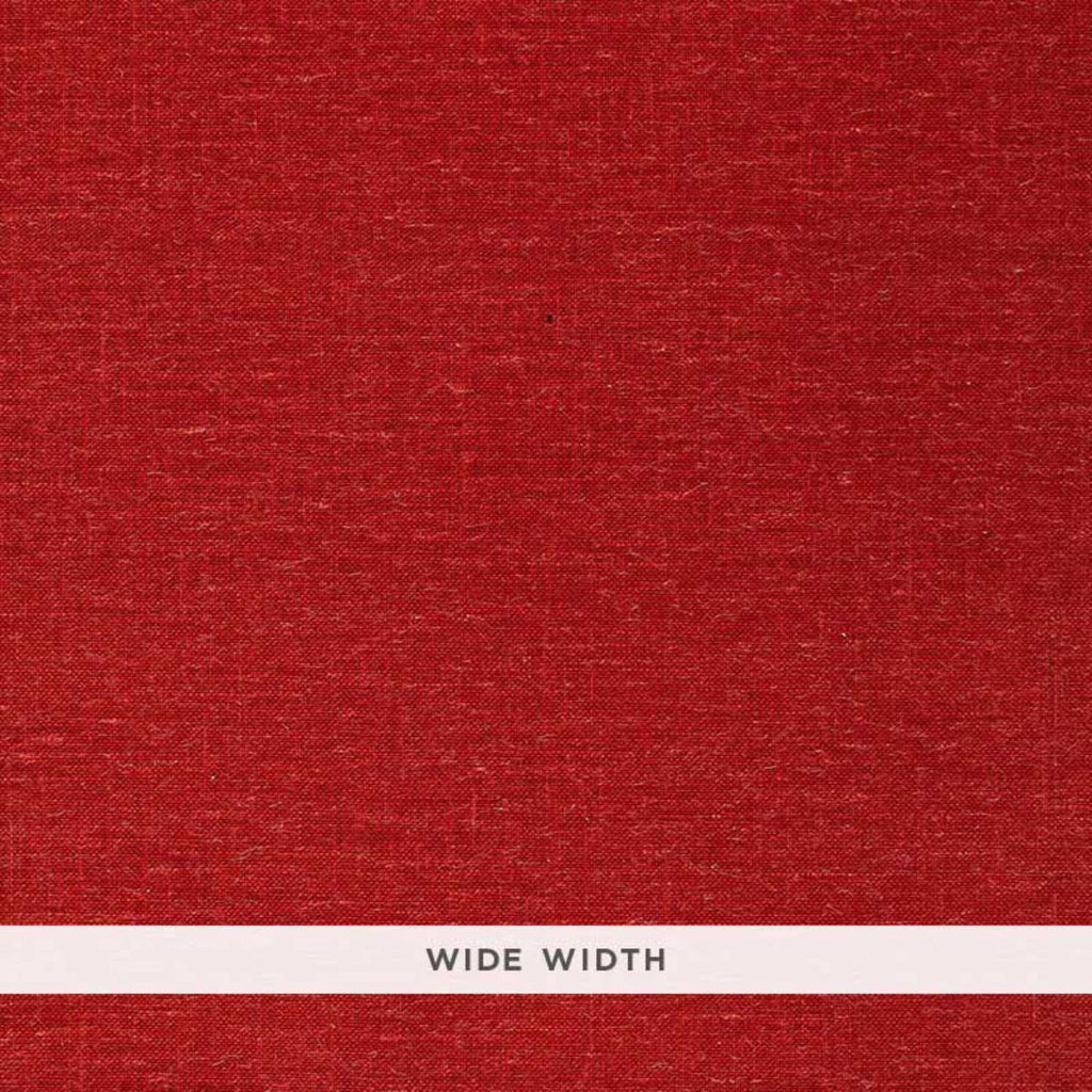Burlap Weave Red | Schumacher Wallpaper