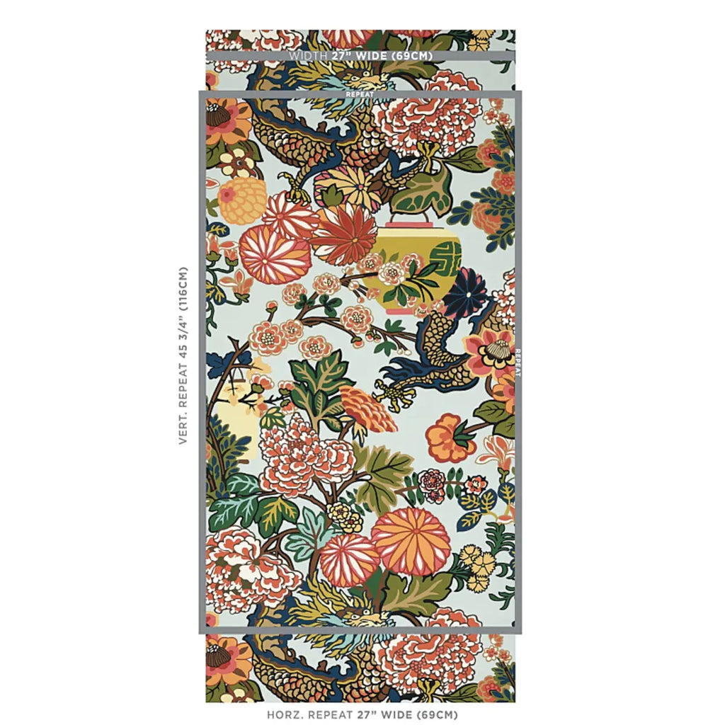 Chiang Mai Dragon - Aquamarine Wallpapers