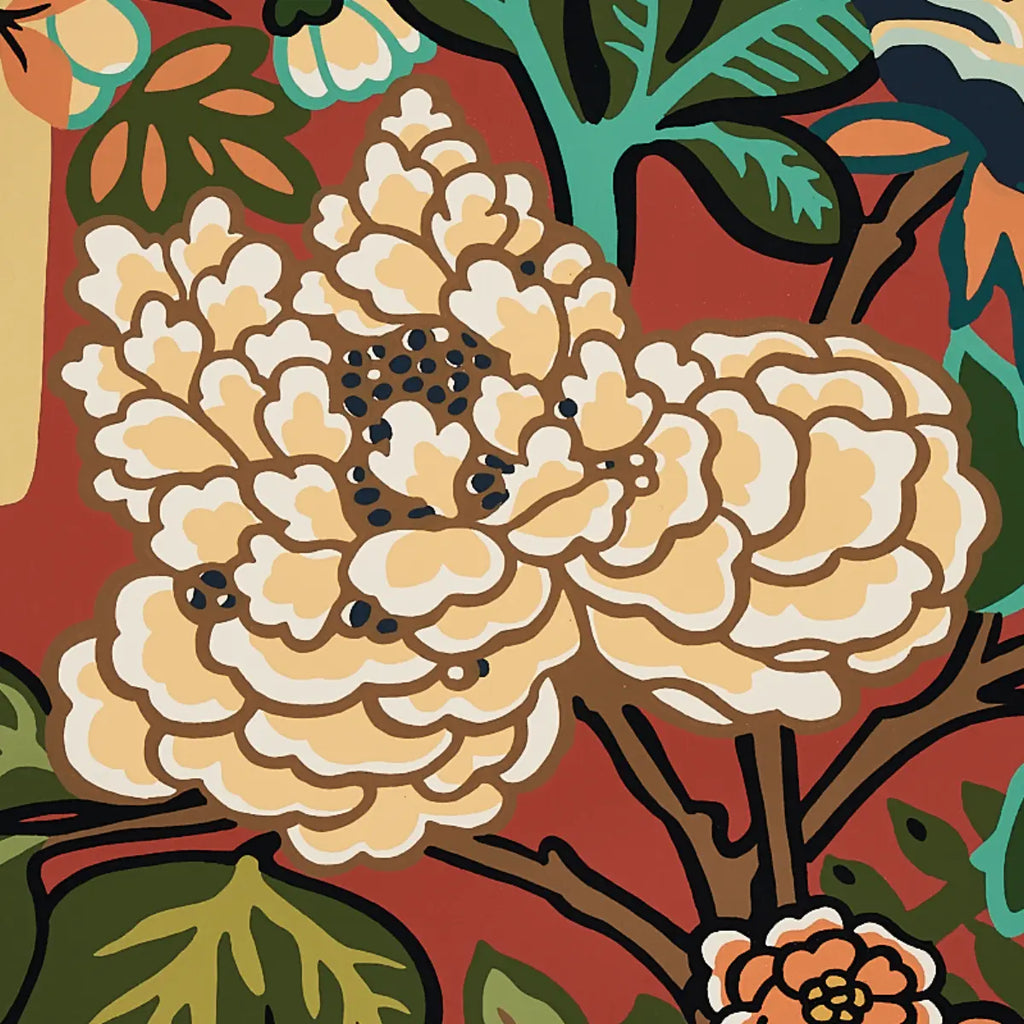 Chiang Mai Dragon - Lacquer Wallpapers