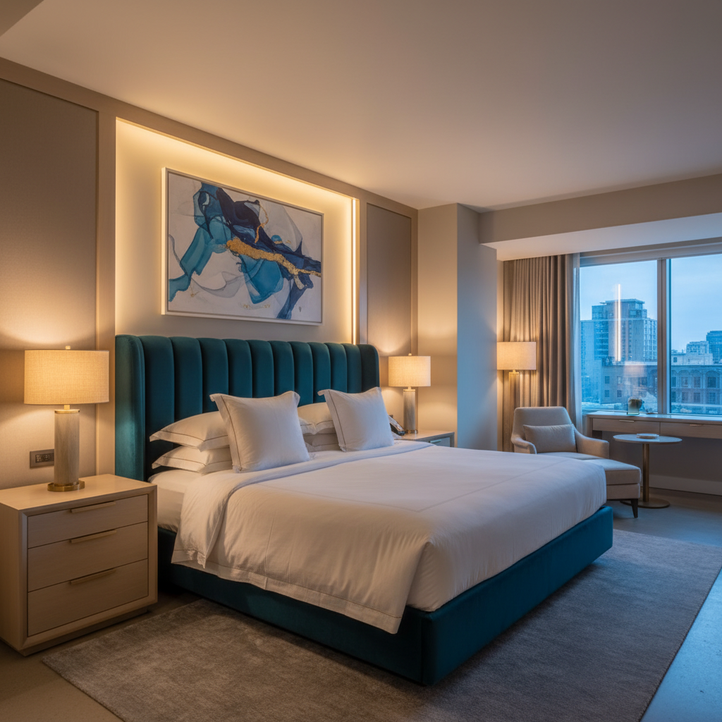 Christiansburg Mermaid Upholstered Headboard | Architectural Fabrics