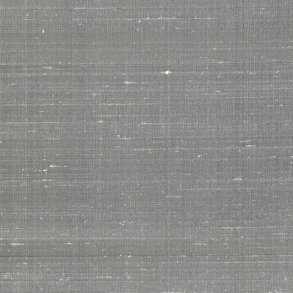Shijin Silk - Silver Wallcovering | Schumacher