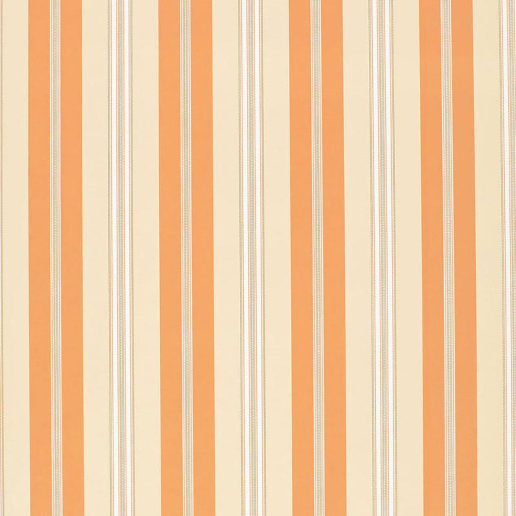 Schumacher Chalon Stripe Vanilla Wallpaper by Schumacher
