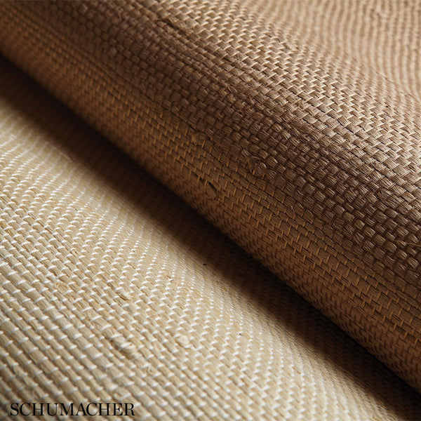 5002800 - Cream Natural Wallcovering | Schumacher