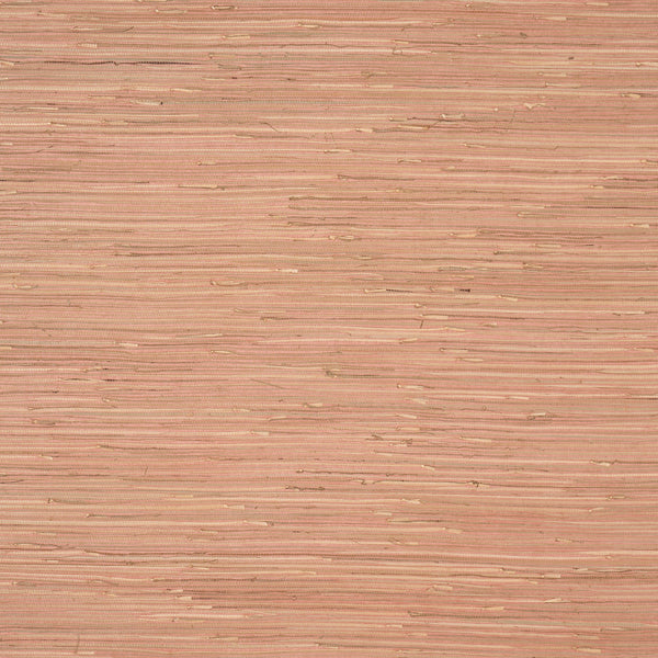 Nami Rushcloth - Woodrose Wallcoverings Natural Wallcovering | Schumacher