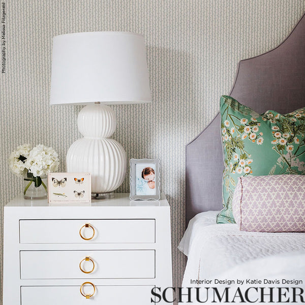 Twig Stripe - Cirrus Wallcovering | Schumacher