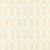 Modern Trellis - Alabaster Wallpapers