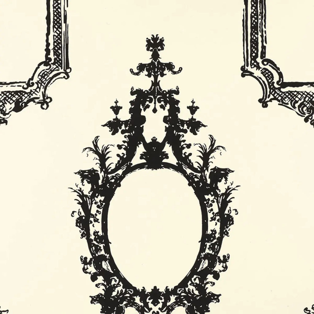 Go Baroque - Noir &amp; Blanc Wallpapers