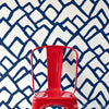 Zimba Fog Room Setting | Schumacher Wallpaper