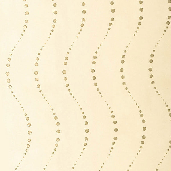 Bubbles, Cream Wallcoverings | Schumacher