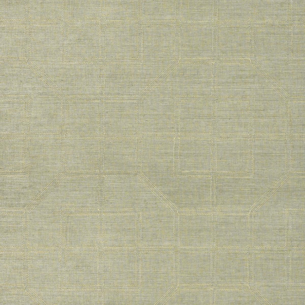Linyi Embroidered Fret Sisal Mist