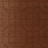 Linyi Embroidered Fret Sisal Chestnut