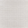 Linyi Embroidered Fret Sisal Natural Shimmer