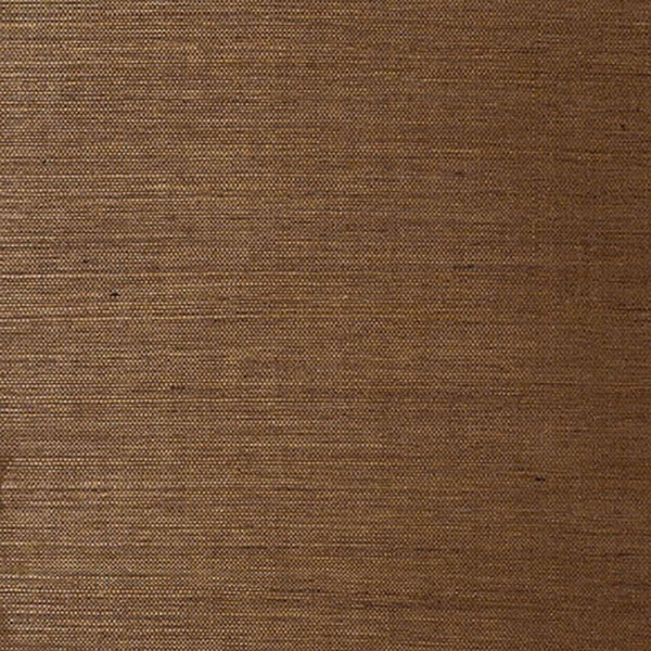 Linyi Ground - Chestnut Wallcovering | Schumacher