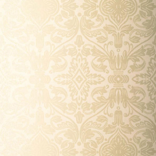 Varenna Damask - Sand Wallcovering | Schumacher