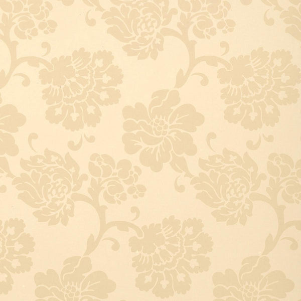 Albero Floreale Damask - Bisque Wallcovering | Schumacher