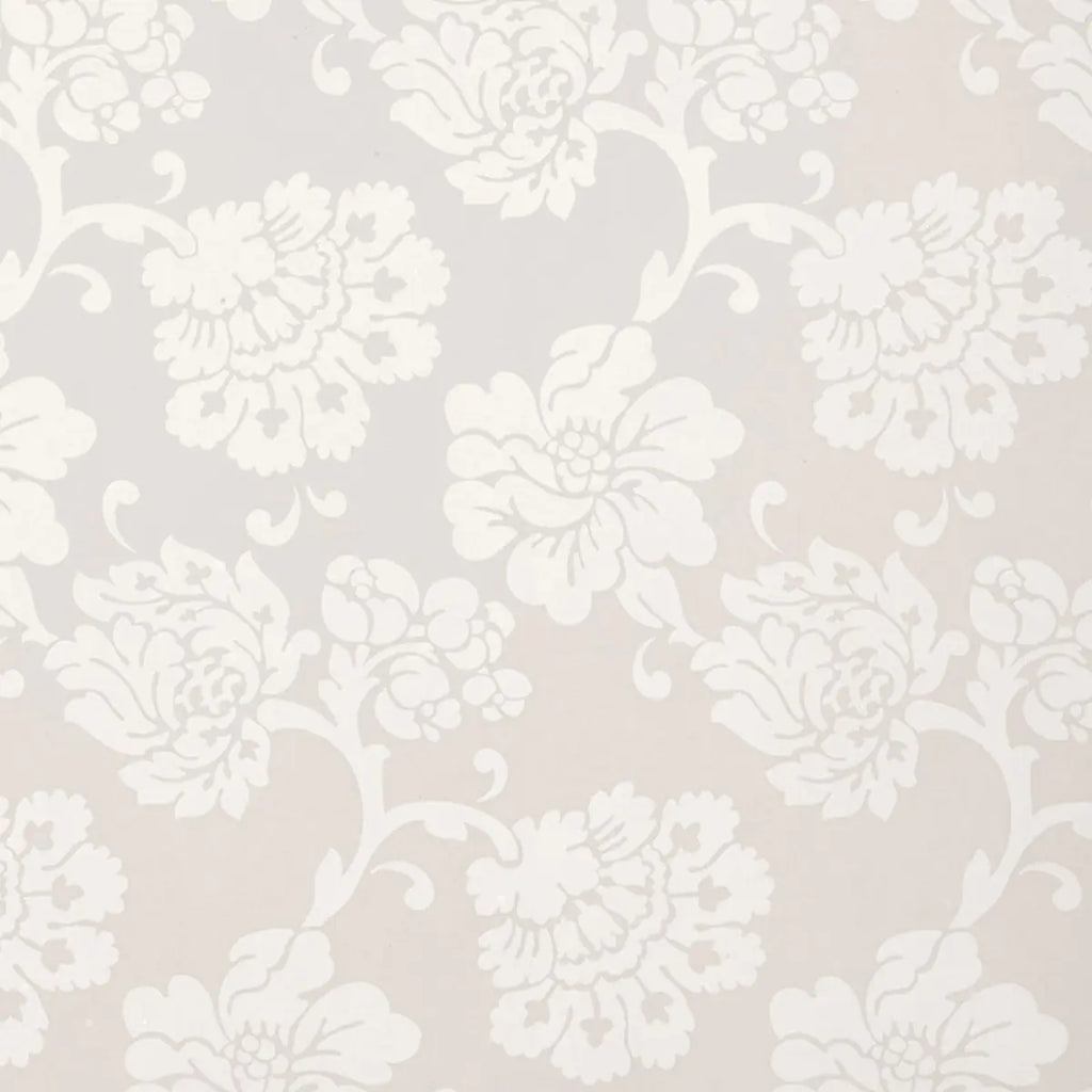 Albero Floreale Damask - Grey Wallpapers