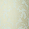 Valette Strie Damask - Robin's Egg Wallpapers