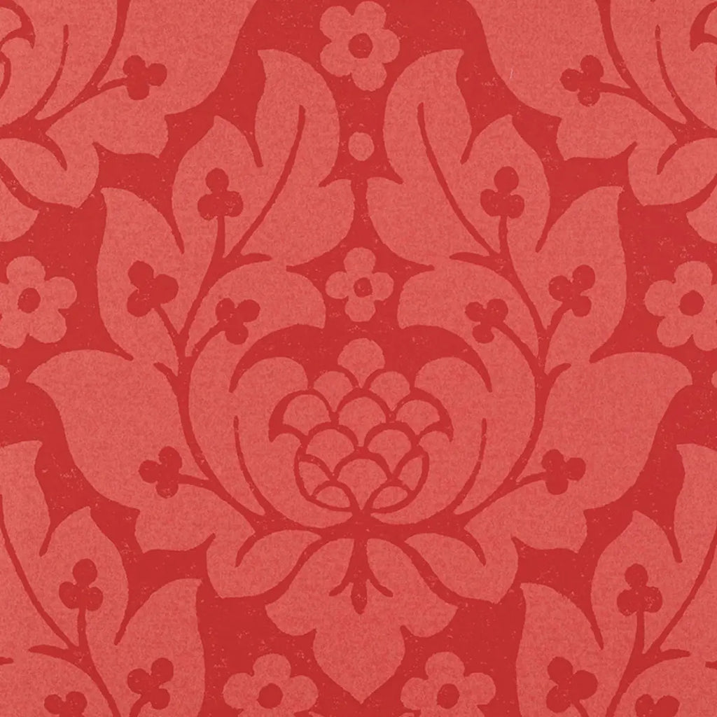 Fiore Damask - Berry Wallpapers