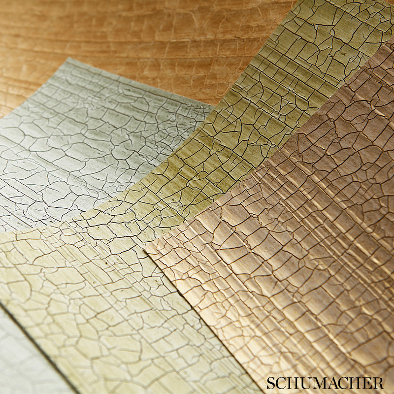 Masaccio Ground Celadon Room Setting | Schumacher Wallpaper