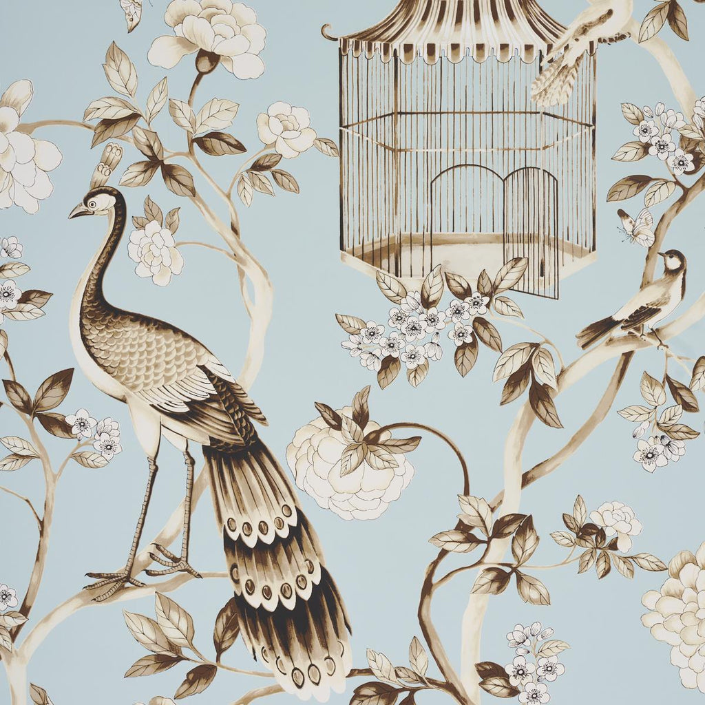 Oiseaux Et Fleurs Mineral