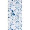 Oiseaux Et Fleurs Porcelain Room Setting | Schumacher Wallpaper
