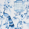 Oiseaux Et Fleurs - Porcelain Wallpapers
