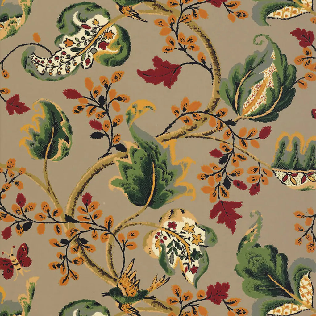 Fox Hollow - Multi On Flannel Wallpapers