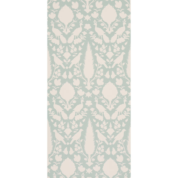 Chenonceau - Aquamarine Wallcovering | Schumacher