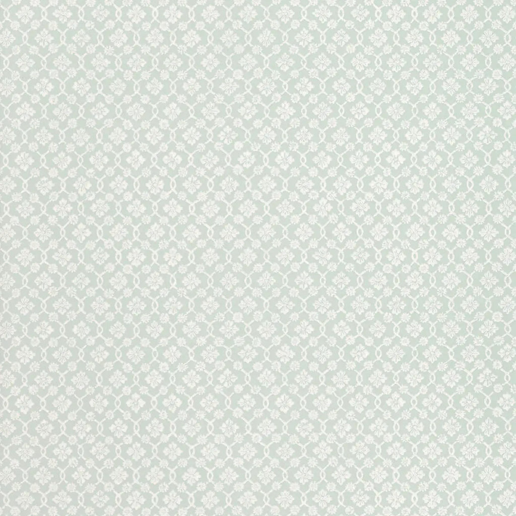 Harbury Trellis - Aqua Wallpapers