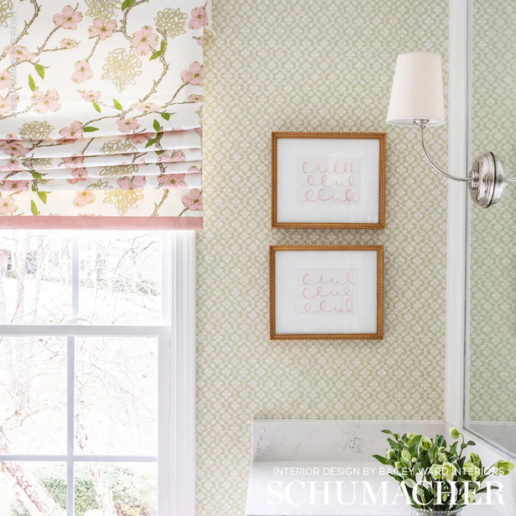 Harbury Trellis - Willow Wallpapers