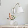 Prescott Diamond Mist Room Setting | Schumacher Wallpaper