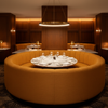 Luxury Cay - Citrine Upholstered Banquette | Architectural Fabrics