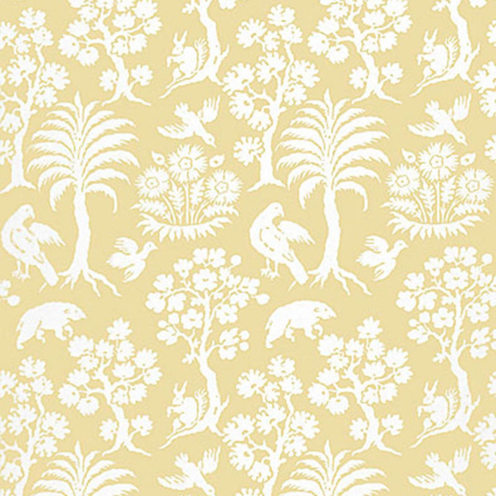 Palm Damask Sunlight