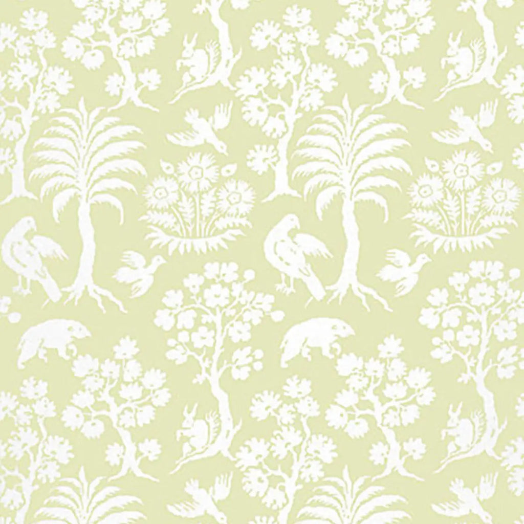 Palm Damask - Willow Wallpapers