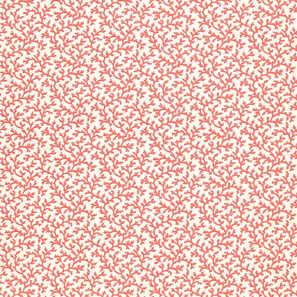 Coral Vine - Garnet Wallcovering | Schumacher