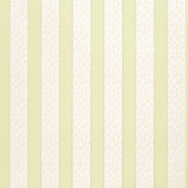 Wallis Stripe - Celery Wallcovering | Schumacher