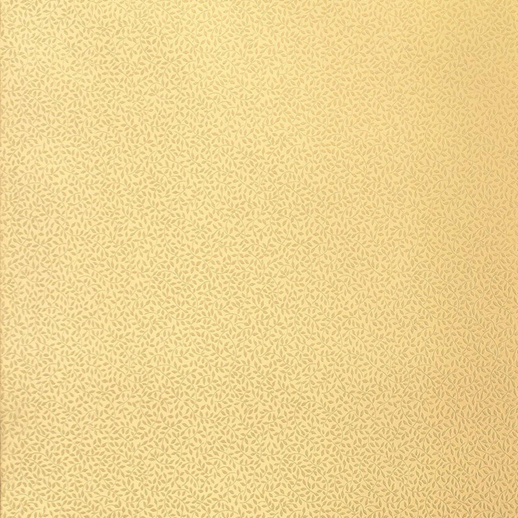 Schumacher Celano Vine Light Gold Wallpaper by Schumacher
