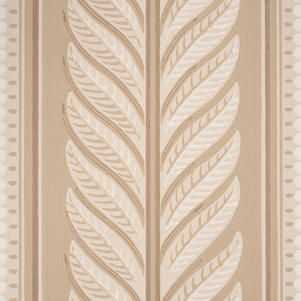 Hydrangea Drape Fawn Room Setting | Schumacher Wallpaper
