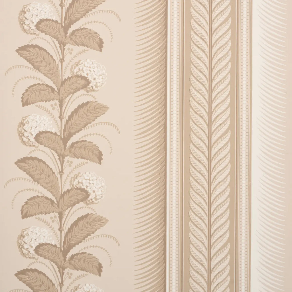 Hydrangea Drape - Fawn Wallpapers